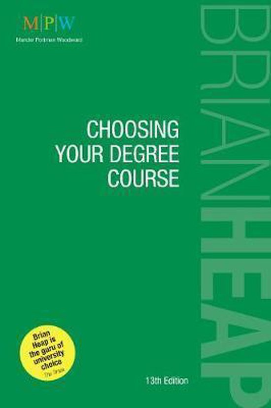 Choosing Your Degree Course & University - cover