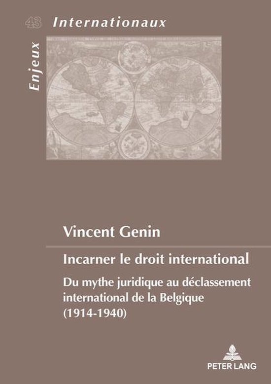 Enjeux internationaux / International Issues 43 - Incarner l ... - cover