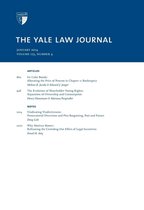 Yale Law Journal: Volume 123, Number 4 - January 2014