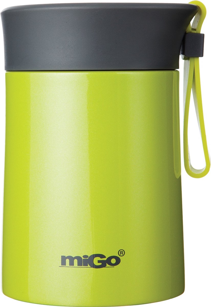 Enjoy Food Jar - Rvs - 400 ml - Groen