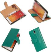 BestCases.nl PU Leder Groen Xiaomi Mi4 Book/Wallet Case/Cover