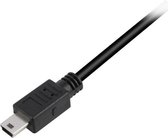 Sharkoon USB-kabels 1.5m, Mini-USB2.0-B/USB2.0-A