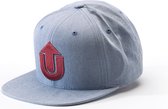 Upfront LOGO Snap Back UpFront FV Cap Lt Denim Bordeaux