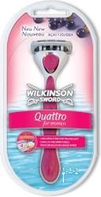Wilkinson Sword Quattro For Women - Scheerapparaat