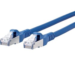 BTR NETCOM - Cat6A netwerkkabel - Blauw - 2 meter