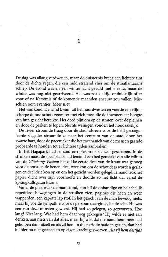Page de texte du livre 'Verloren Ziel'.