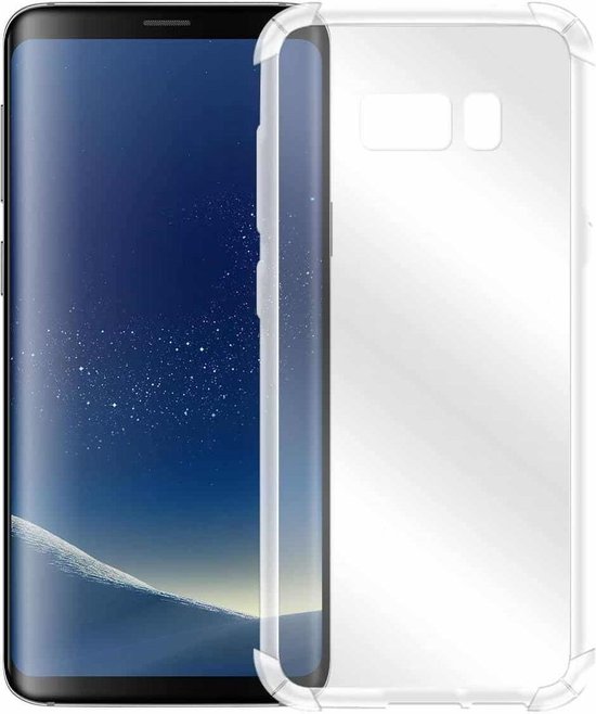Coque antichoc pour Samsung Galaxy S8 Plus en silicone TPU antichoc  transparent | bol.com