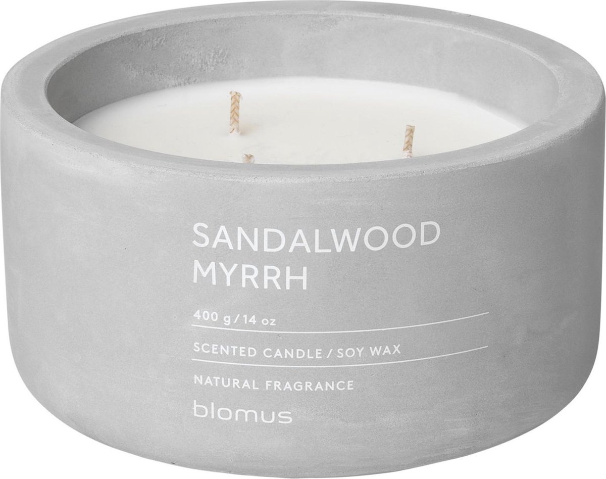 Blomus FRAGA geurkaars Sandelwood Myrrh (400 gram)