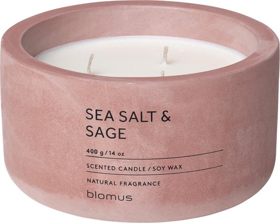 Bougie parfumée Blomus FRAGA Sea Salt & Sage (400 grammes) | bol.com