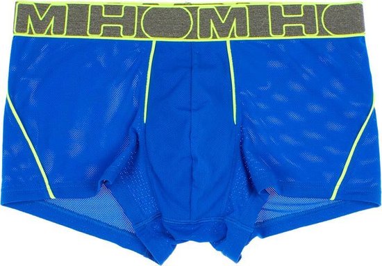 HOM - Heren - Bodyfit Trunk Boxershort - Blauw - M | bol.com