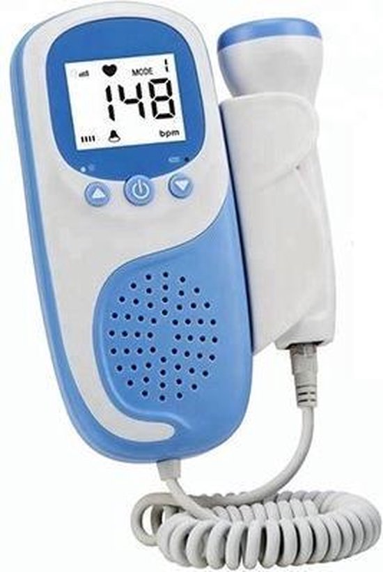 Baby Doppler | Professionele Baby Hartslagmeter | Baby Hartje Monitor |  Luister Thuis... | bol.com