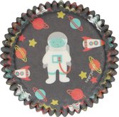 FunCakes Cupcake Vormpjes Muffin Vormpjes Papier Ruimte/Astronaut pk/48