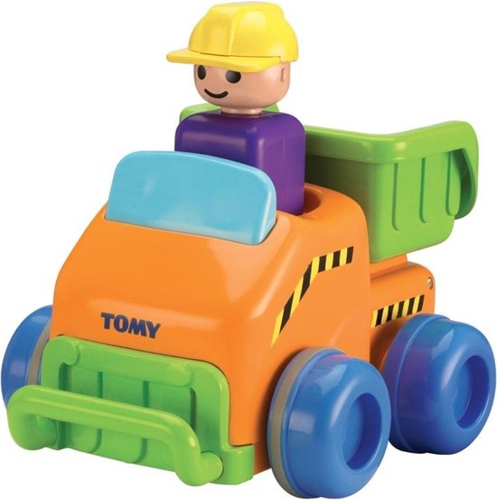 Toomies E73254 Tomy Pic & Push T. Rex, Children, Jurassic World, Educational Push & Go Vehicle, Colourful Dinosaur Toy for Baby Boys & Girls Aged 12 Months , Multicoloured