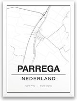 Poster/plattegrond PARREGA - 30x40cm