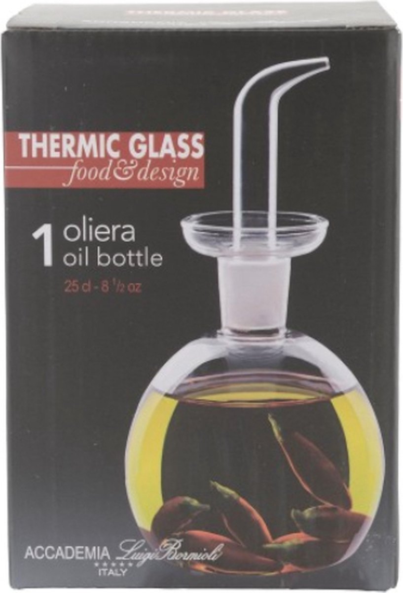 Luigi Bormioli Oliefles rond 0.25 liter - Per stuk