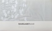 Margaret Muir Sheer Flower Kussensloop - 60x70 cm - Light Grey