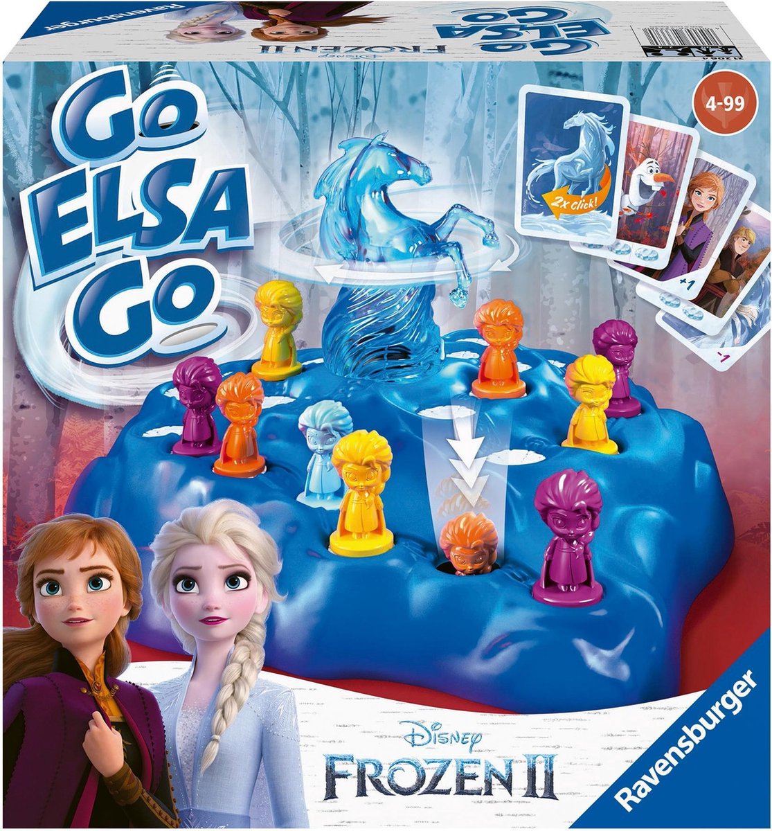 Bij elkaar passen Mordrin betreden Ravensburger Go Elsa, Go Bordspel Race | Games | bol.com