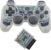 Draadloze Controller geschikt voor PS2 - Transparant wit