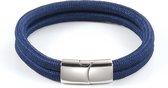 Armband Touw Maritime Stijl 18,5cm Galeara Design NOA Navy