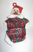 Honden Kerstpakje - Dierenkleding - Schotse Ruit - L