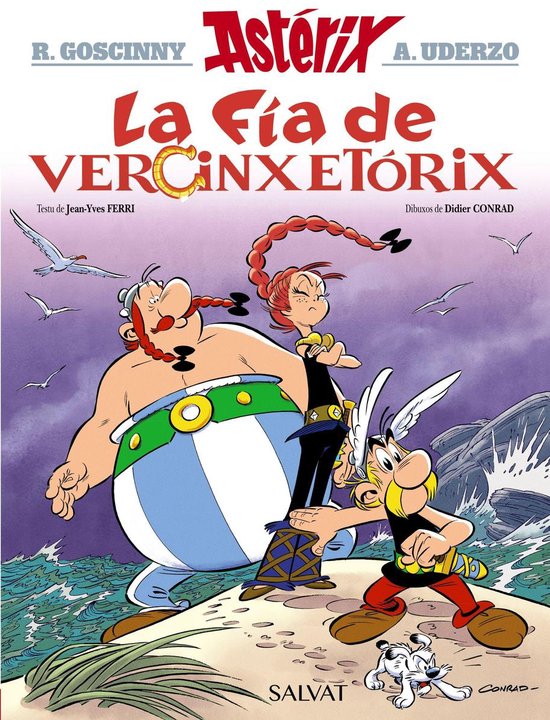 Astérix 38 - La fía de Vercinxetórix - cover