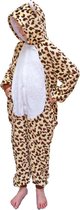 Onesie Pyjama Kind Dieren Luipaard maat 120