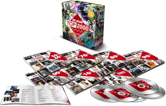gans En gemiddelde Box: 20 Jaar Top 2000 (7 x 2CD Editie), various artists | CD (album) |  Muziek | bol.com
