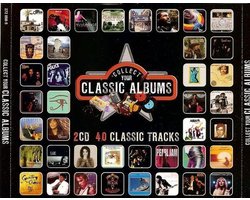 2-CD VARIOUS - COLLECT YOUR CLASSIC ALBUMS: 40 CLASSIC TRACKS - Dire Straits, The Who, Eric Clapton, De Dijk, Sting, Alan Parsons, Boudewijn De Groot