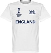 Engeland Cricket WK 2019 Winnaars T-shirt - Wit - L