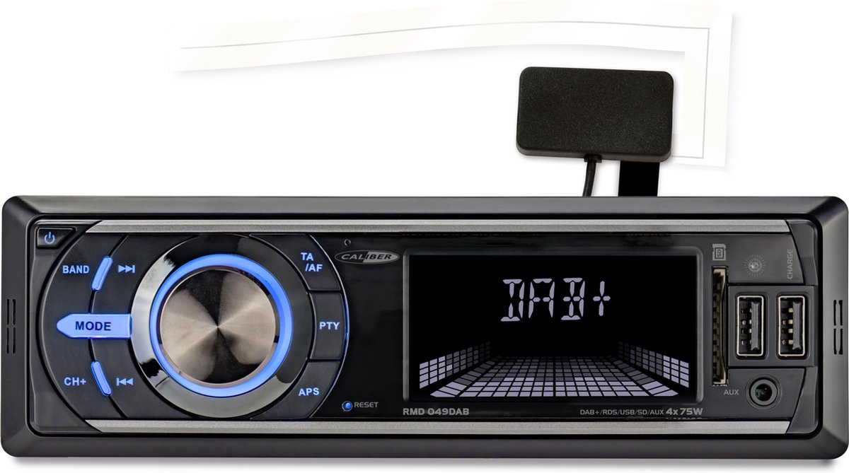Autoradio Caliber RCD122BT 75W x 4 - Bluetooth - CD/RDS/USB/SD/MP3/AUX/FM -  Télécommande - Cdiscount Auto
