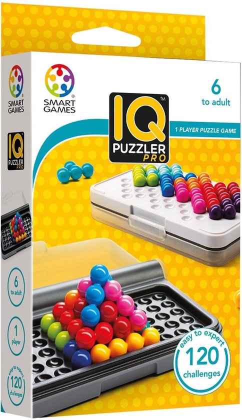 SmartGames - IQ Puzzler Pro - 120 opdrachten - Denkspel