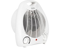 Teesa TSA8025 - Ventilatorkachel, warme en koude lucht, 3 standen, wit
