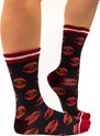 Sock My Feet - Blackberry -Damessokken - Katoen - Geprinte sok - Maat 39-42