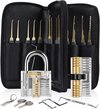 uitgebreide lockpick set 2.0 - lockpicking - lock pick gereedschap tools - lockpicken - voor beginners en professionals - 2020 versie