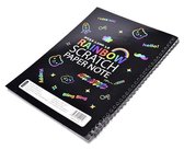 Rainbow Scratch & Sketch Schriften - Twee stuks