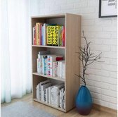 Boekenplank 60x31x116,5 cm spaanplaat eiken (incl. vloerviltjes)