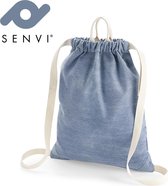 Senvi Sports - Gym Bag - Jeans - Kleur Licht Blauw - SVBG642