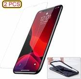 0.3mm Curved Tempered Glass screen protector voor iPhone XR / iPhone 11 (met installatietool)(2 stuks)