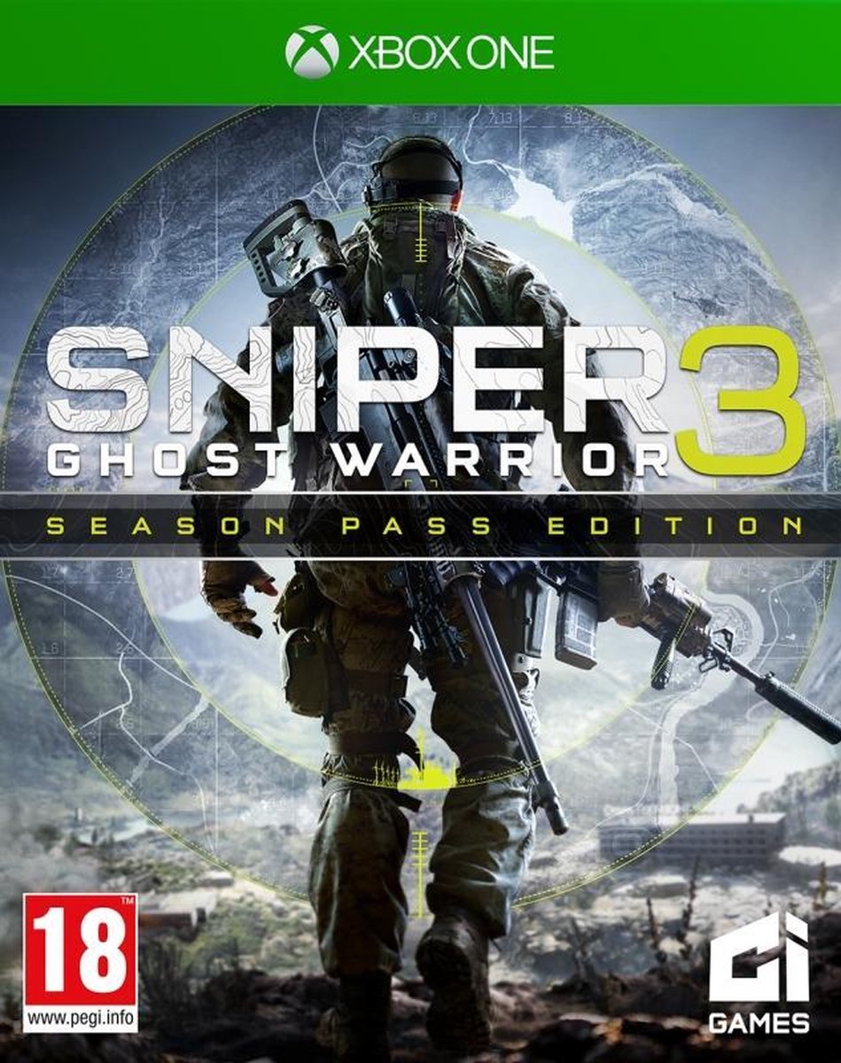CI Games Sniper : Ghost Warrior 3 - Season Pass Edition Beperkt Duits, Engels, Vereenvoudigd Chinees, Spaans, Frans, Italiaans, Japans, Pools, Portugees, Russisch, Tsjechisch Xbox One