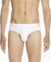 HOM HO1 Witte Mini Brief Horizontale Gulp Modal En Katoen - L