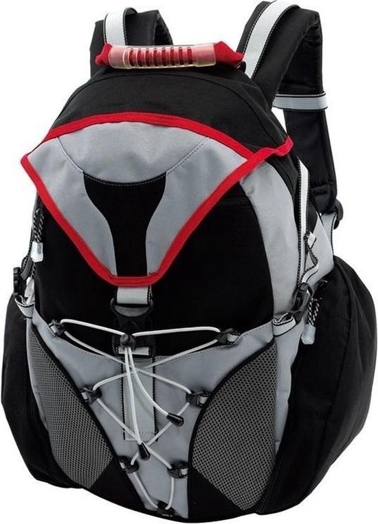 Reis rugzak/rugtas zwart/grijs 53 cm - 33 liter - Travelbag inclusief... |  bol.com