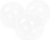Ballenbak ballen - 100 stuks - 70 mm -  transparant