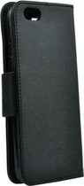 Fancy Book case Geschikt voor iPhone 5 / 5S / SE - zwart