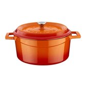 Lava Ronde Braadpan �28cm Oranje