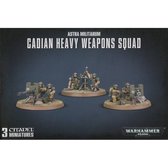 Warhammer 40.000 Astra Militarum Cadian Heavy Weapon Squad