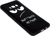 ADEL Siliconen Softcase Back Cover Hoesje Geschikt voor Samsung Galaxy S8 - Don't Touch My Phone
