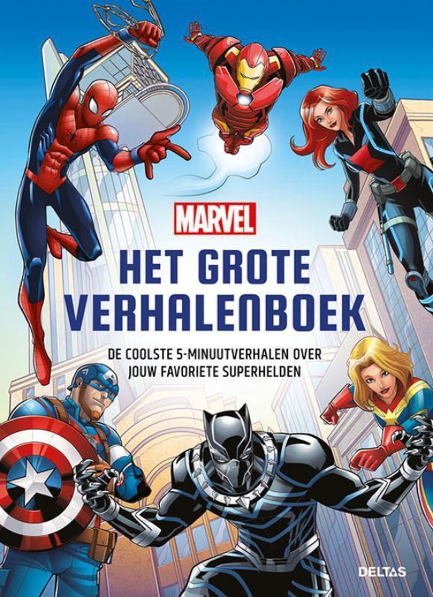 Marvel het grote verhalenboek 9789044756296 Boeken bol