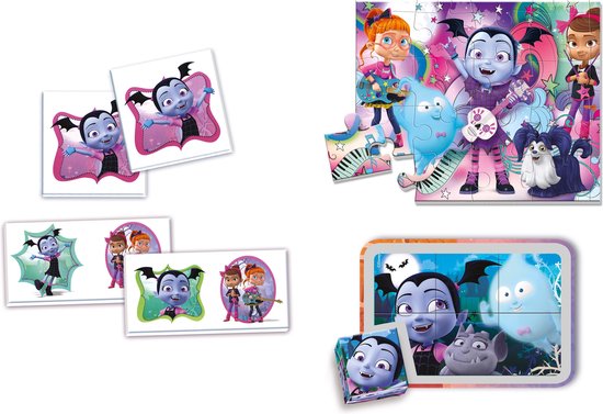 Clementoni - Edukit 4 en 1 - Disney Vampirina - Educatief spel | Games ...