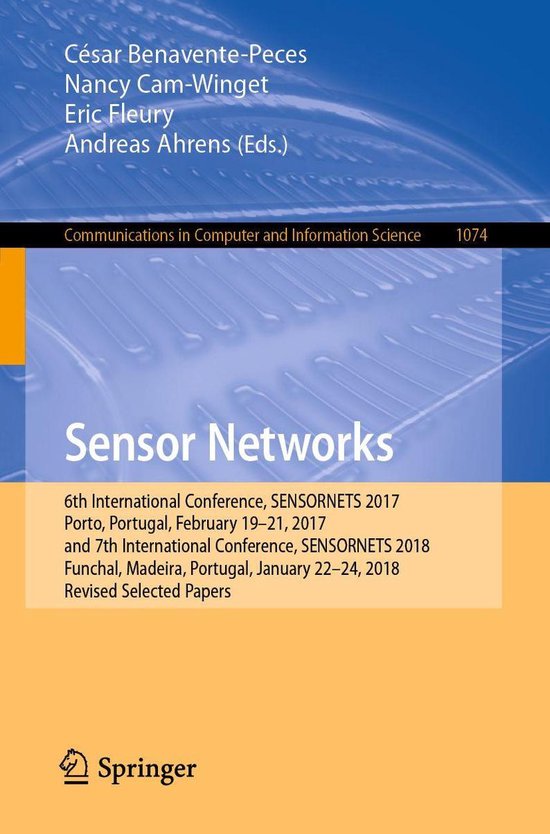 Springer Nature Proceedings Computer Science - Sensor Networ ... - cover