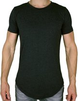The More Discipline T-Shirt Stretch | Donker Grijs (S) - Disciplined Sports